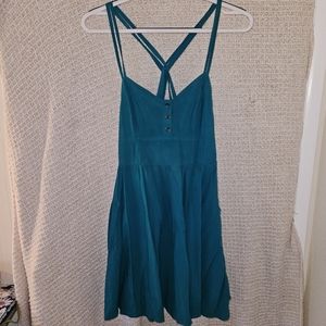 Cute Y2K blue dress
